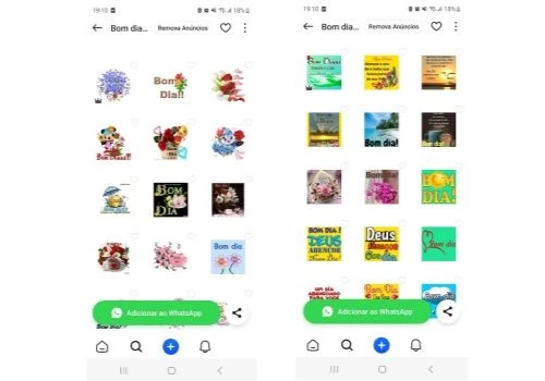 figurinhas de bom dia